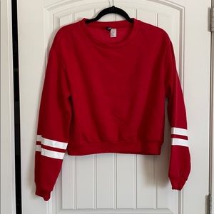 Cropped sweatshirt